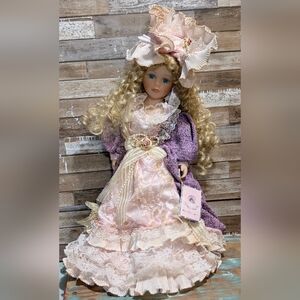 Vintage Goldenvale Victorian Porcelain Doll